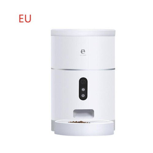 Smartpet Food Dispenser With Camera: App-Controlled Automatic Feeder