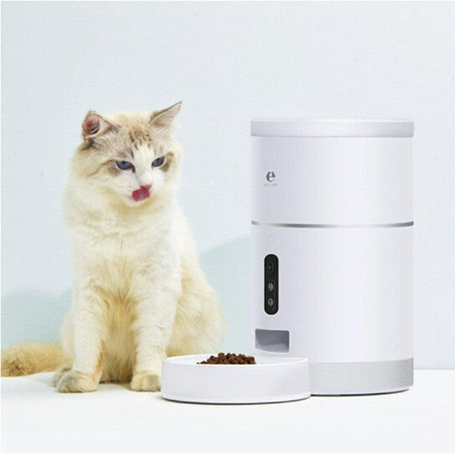 Smartpet Food Dispenser With Camera: App-Controlled Automatic Feeder