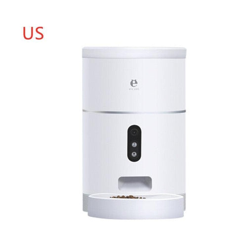 Smartpet Food Dispenser With Camera: App-Controlled Automatic Feeder